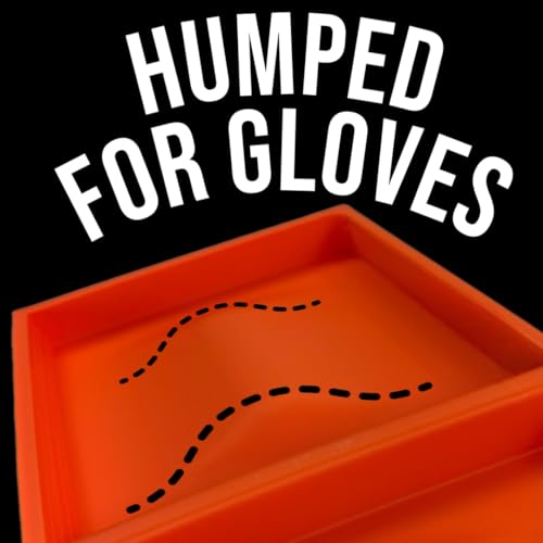 Flat Rack Tray for Utility & Lineman Buckets Glove-Friendly Work Tray with Raised Center for Small Parts Heavy-Duty Polymer Bucket Organizer