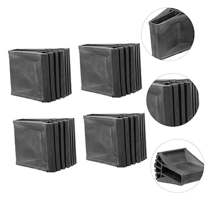 4pcs Slip Mats Outdoor Stair Treads Non-Slip Ladder Feet Covers Protector