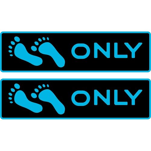 "Naked Feet Only" 3.5" x 12" Step Pads Non-Slip EVA Foam Step Pad for Boat Gunwales & Ladders, 6mm Brushed Marine Grade Anti-Skid Adhesive Pads (Pair) SeaDek Technology - Black/Blue - color: Black Over Bamaha Blue, size: Step Pad