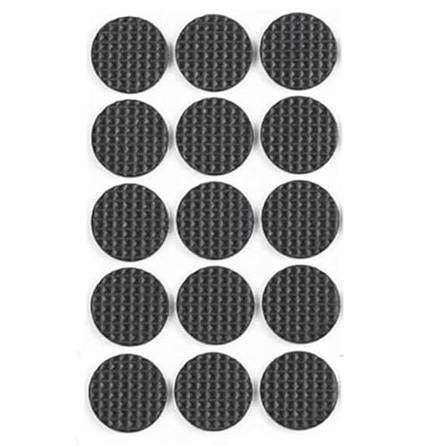 Non Slip Furniture Pads - 15 pcs (1.1 inch) Self Adhesive EVA Foam Furniture Grippers, Anti Skid Furniture Feet, Hardwood Floor Protector for Couch Stoppers