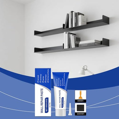 Wall Repair Kit,Easy Solution Putty Paste - Drywall Hole Repair Patch Kits,for Ceiling Door Fixing Mending Home Apartment Dormitory Wall