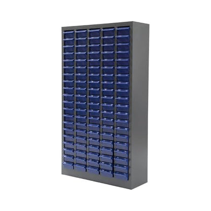 Yeeoy 100 Drawers Parts Cabinet Bolt and Nut Tool Storage Cabinet Part Cabinet Organization Shelves with ABS Material Drawer for Tool Hardware Storage, Grey - size: 100 Drawer