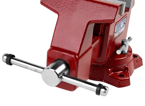 Wilton Utility Bench Vise, 5-1/2" Jaw Width, 5" Jaw Opening, 3-1/4" Throat (Model 675U) - size: 5-1/2 in. Width, style: 5 in. Opening