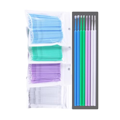 Touch Up Paint Brushes for Automotive Paint Chip Repair,400 Pcs Repair Paint Brushes for Car Paint Repair,Clearance Cleaning, Available in 2.5mm,2.0mm and 1.5mm (400, Multiple Colors)