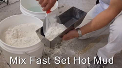 Tape in Mud™ 2025 Version-Fiber Reinforcement additive to Drywall Taping Compound-Finish Drywall Joints Without Tape-Tapeless Drywall Finishing - No More Taping | Save 40% of Labor