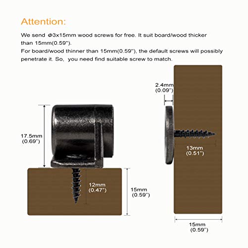 Keenkee 4 Pack Magnetic Cabinet Door Catch with Neodymium Magnet Cabinet Latch Magnetic Closure Hardware for Kitchen Cupboard and Closet Door Closing, Black Tone Gun Metal - color: Gun Metal 4ps