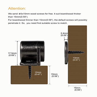 Keenkee 2 Pack Magnetic Cabinet Door Catch with Neodymium Magnet Cabinet Latch Magnetic Closure Hardware for Kitchen Cupboard and Closet Door Closing, Black Tone Gun Metal - color: Gun Metal 2ps
