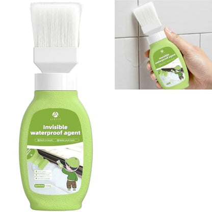 Waterproof Sealant, 12.3 oz Invisible Waterproof Agent for Roof, Walls, Terrace, Driveway, Clear Indoor/Outdoor Protective Sealant
