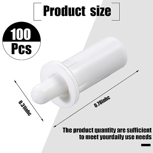 Thyle 100 Pcs Shutter Repair Pins Spring Loaded Repair Pins Replacement Plantation Shutter Windows Tools Supplies