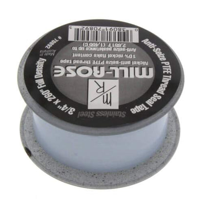 3/4" x 260" Stainless Steel PTFE Thread Sealing Tape