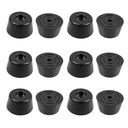 Rubber Cone-Shaped Machine Foot Shock-Absorbing pad, Instrument Chassis pad,Table and Chair Anti Slip Foot pad - size: 30*22*15