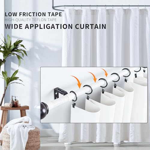 Teflon Tape,1/2-inch x 33 Feet x 0.18mm Low Friction Tape High Temp Adhesive Tape,Abrasion Resistant,Surface Protection for Wood,Drawer,Cabinet,Furniture,Vacuum Sealer & Hand Impulse Sealers - color: White, size: 1 Roll 1/2-inch x 33 Feet