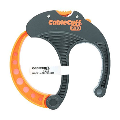 PRO (4 Pack: 4x Large 3 Inch Diameter) Adjustable, Reusable, Cable Tie Replacements for Extension Cords or Electronics