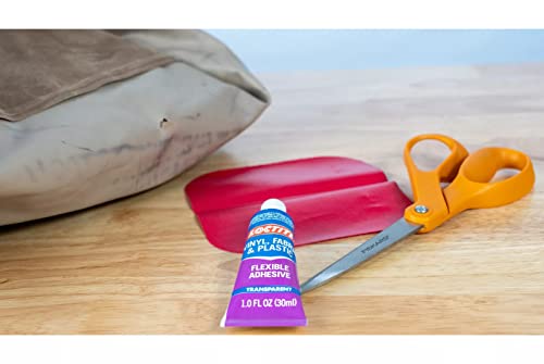 Loctite Vinyl Fabric & Plastic Repair Flexible Adhesive, 1 oz, Pack of 6, Squeeze Tube