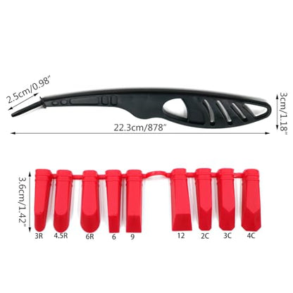 9 In 1 Caulking Tool Caulk Removers Tool& Grout Removal Tool Caulk Removers Glass Glues Scrapers Finishings Tool