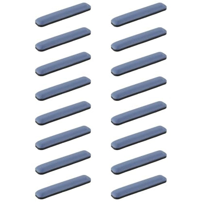 16 Pcs Furniture Sliders for Carpet and Hardwood Floor Heavy-Duty Furniture Movers for Hard Surfaces Adhesive Base Furniture Moving Pads (Rectanglular 0.6" x 2.95") - size: 2.95"x0.6"/75x16mm(LxW)