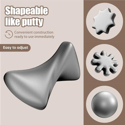 8 Pcs Gray Seal Putty,Waterproof Duct Seal Repair Sealing Clay & Moldable Silicone Putty,Ideal for Sealing Drain Connections, Wall Holes, and Air Conditioning Openings, Reliable and Efficient. - color: 8 Pcs Gray Seal Putty（30g）