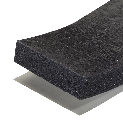 M-D Building Products 43154 3/8 in. x 1-1/4 in. x 10 ft. Black Sponge Window Seal for Ex-Large Gaps - size: 3/8" X 1-1/4"