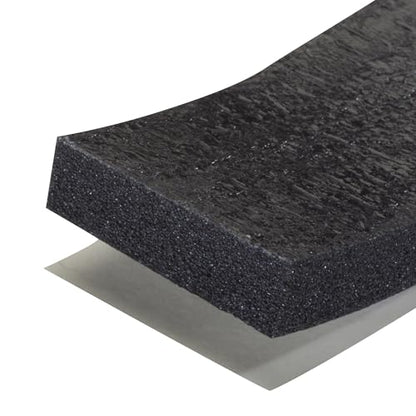 M-D Building Products 43154 3/8 in. x 1-1/4 in. x 10 ft. Black Sponge Window Seal for Ex-Large Gaps - size: 3/8" X 1-1/4"