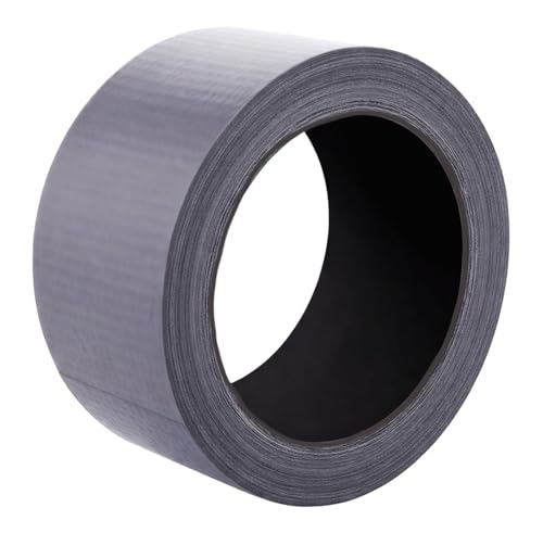 Brixwell Duct Tape Heavy Duty 2 Inch x 20 Yards Gray, Waterproof Adhesive Roll with Reinforced Cotton Mesh Backing, Professional Grade for Indoor Outdoor Repairs, Sealing, Bundling, Packaging Use - size: 2" x 20 yards