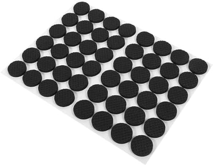 Generic 48 Circular Pieces EVA Table Rubber Pads Furniture Pads Floor Protectors Non Slip Furniture Stoppers for Sofa Table(22MM)