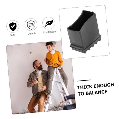 4pcs Non-Skid Ladder Mats Stair Edge Protector for Home Ladders Collapsible