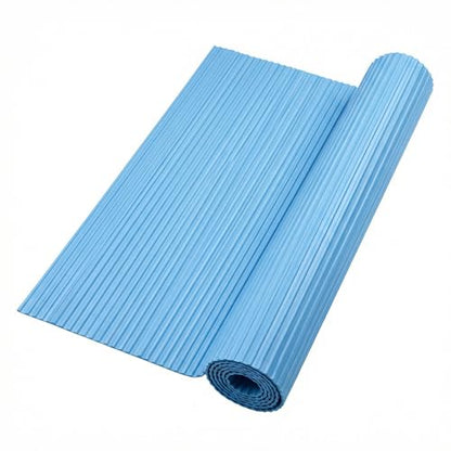 Breling 36" x 36" Swimming Pool Ladder Mat, Protective Pool Ladder Pad Step Mat with Non Slip Texture for Above Ground Swimming Steps Liners and Stairs(Vertical Striped) - size: 36" X 36", style: Vertical Striped