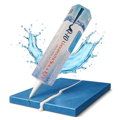 Nano Q10 Underwater Seal & Lock - Leak and Crack Repair Without Emptying The Pool, Reservoir, or Tank. Eco-Friendly Under Water Adhesive, Stays Flexible, Waterproof, and Chlorine Resistant (10.5 Oz) - style: 10.5 oz