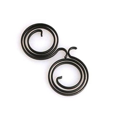 heyous 5pcs Torsion Return Springs Black Turn Replacement Spring for The Door Handle