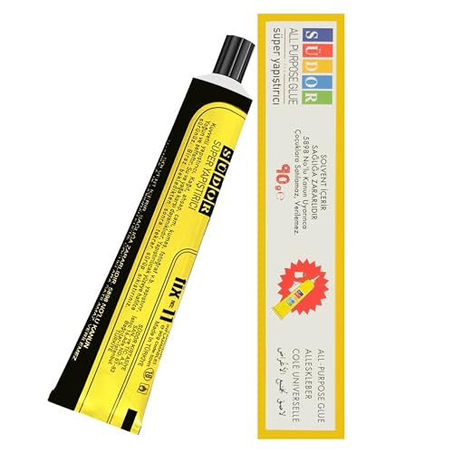 Heavy Duty Liquid Super Glue 90g – Clear Multi-Purpose Adhesive for Plastic, Wood, Metal, Glass, Fabric & Craft Repair – Strong Waterproof Epoxy Resin Pegamento with Brush for DIY, Nails & Sticks