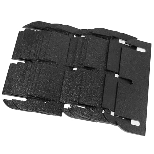 20 Pcs Door Hinge Shims Shims Stainless Steel Metal Shims Coated Adjustable Spacer Parts to Fix Air Leaks, Sticking or Misaligned Doors Repair Replacement Kit