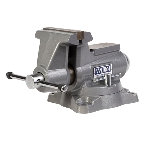 Wilton Mechanics Pro Bench Vise, 5-1/2" Jaw Width, 5" Jaw Opening, 3-5/8" Throat (Model 855M) - size: 5-1/2 in.