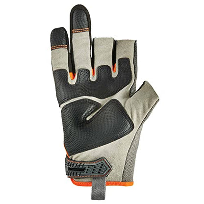 ProFlex 720 Framer Work Glove, High Dexterity, Padded Palm, XX-Large,Gray - size: 2X-Large (Pack of 1)