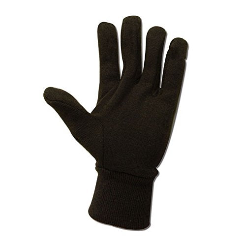 MAGID JerseyMaster 7 oz. Jersey Gloves with Knit Wrist Cuff, 12 Pairs, Size Men's (Fits 9/Large) (T91)