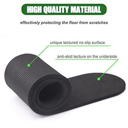 4 Pack Anti-Slip Furniture Rail Pads,Non Skid Furniture Pads for Recliners, Furniture Grippers, Gripper Pads, Furniture Pads for Hardwood Floors and Carpet,for Recliners,Sofa,couches,Chairs (30.7inch) - size: 4Pcs-Black