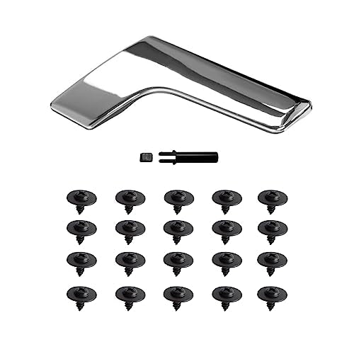 Inside Passenger Door Handle Interior Front Right Pull Handle Repair Kit Replacement for Mercedes Benz W204 C250 C300 2047201171 2047201763 Chrome - color: Chrome