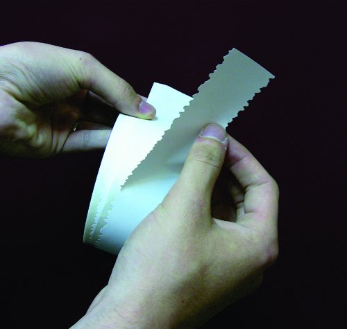 Stepsaver Products Self Adhesive Stress Crack Tape (1.25'' x 100' Smooth Roll) Item 7100 - size: 100' X 1.25" Smooth