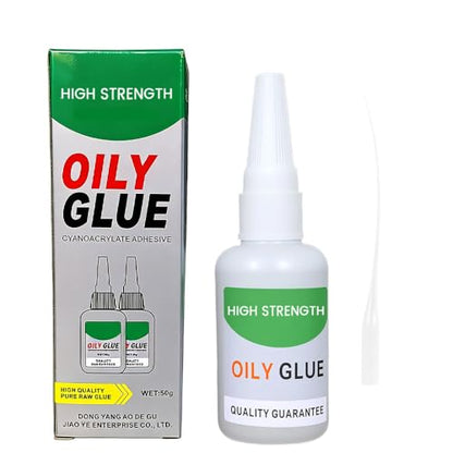 Welding High Strength Oily Glue, Multi Purpose Repair Adhesive for Metal Plastic Wood Ceramic Leather, Fast Bonding Precision Tip Super Glue for Household Fixes (1)