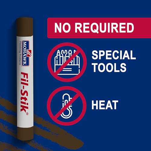 Mohawk Fil-Stik Wax Putty Stick, Dark Cherry M231-0390, 1 Count - color: Dark Cherry