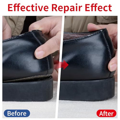Shoe Glue, Strong, Clear Shoe Repair Glue for Sneakers, Boots, Handbags, Soles, Heels, Works on Leather, Rubber, Canvas, 15ml Tube x 2 - color: 30g