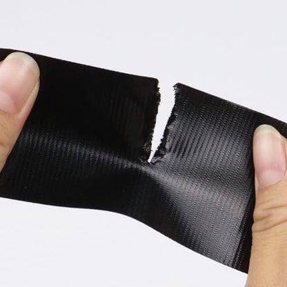 COSIMIXO 1-Pack Black Heavy Duty Wide Duct Tape, 4 inches x 55 Yards, Strong, Flexible, No Residue, All-Weather and Tear by Hand - Bulk Value for Repairs, Industrial, Professional Use - color: BLACK, size: 4INCH X 55YDS