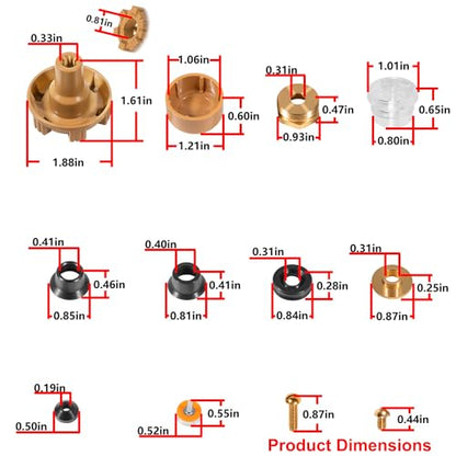 RK-17MH Repair Kit Metal Handle,Outside Faucet,Compatible with Woodford Model 17 - size: RK-17MH