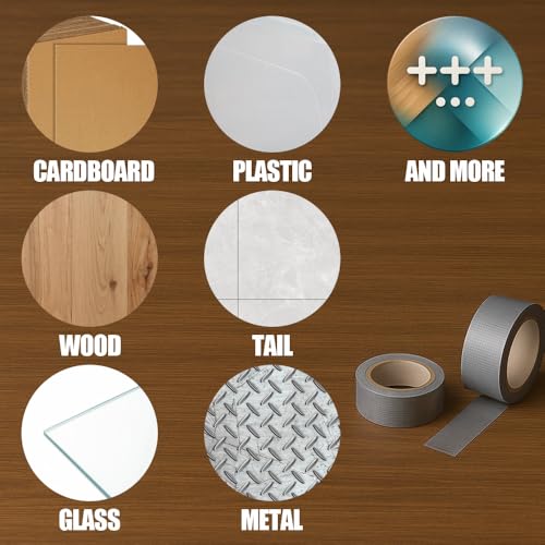 Silver Heavy Duty Duct Tape 2 Inch x 30 Yard – Strong Adhesive, Waterproof, Easy Tear, No Residue, Ideal for Sealing, Patching & Repairs Indoors or Outdoors