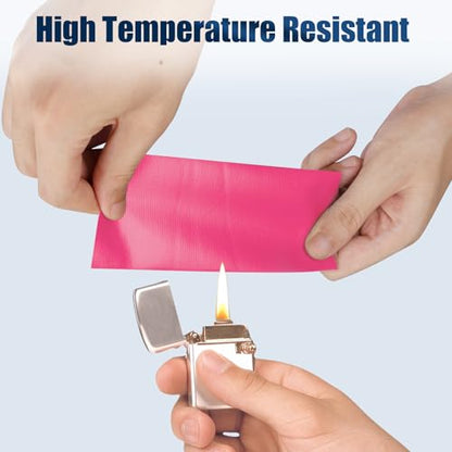 Pink Duct Tape Heavy Duty, 1.88 Inch x 35 Yard Waterproof Strong Adhesive Duct Tape for Indoor Outdoor Repairs Tear by Hand, 1 Roll - color: Pink