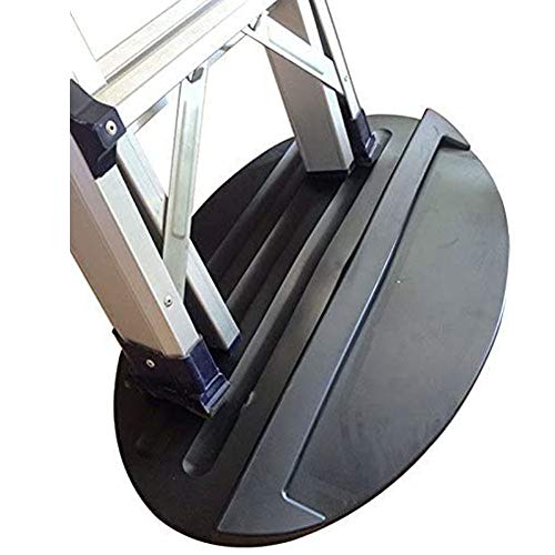 Extension Ladder Anti Slip Stop Pad Mat,27"x15.7" Non-Slip Rubber Telescoping Stepladder Ladder Stabilizer Accessories, Anti-Skid Anti-Slip Stopper Safety for Floor Protect Protection