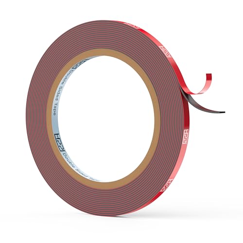 HPP Double Sided Tape, Heavy Duty Tape, Strong and Permanent for Outdoor and Indoor (0.25in x 16ft) - size: 0.25in x 16ft