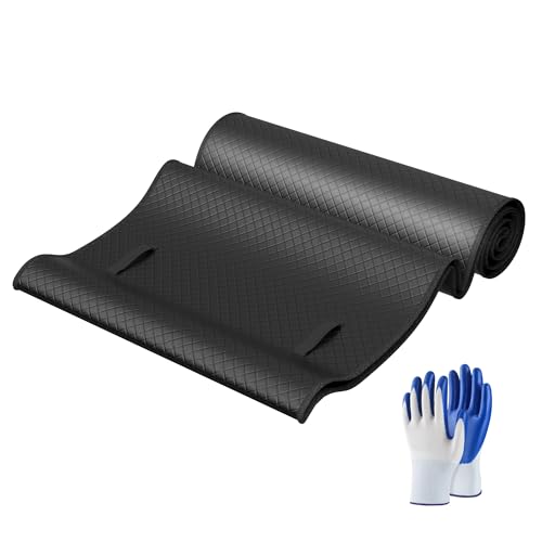 Creeper Rolling Mat, 60" x 28" Portable Car Repair Mat, Foldable Mechanics Mat with Storage Bag for Low Clearance Vehicles and Uneven Surfaces, Garage Floor Work