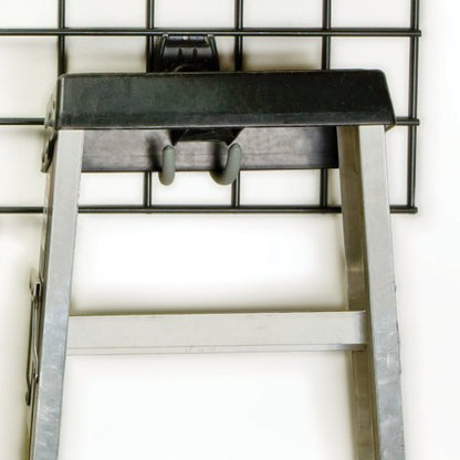 Organized Living - 7115561250 Activity Organizer Work Hook, 75 lb Capacity Granite Gray - style: Work Hook