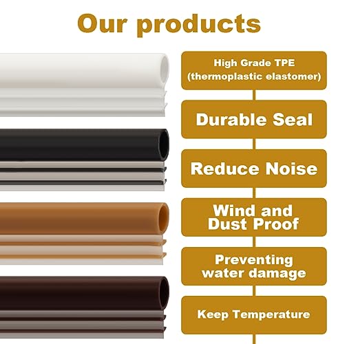 Window Weatherstrip Seal 1/4" Bulb Bubble Kerf Mount Bulb Gasket Window Weather Stripping Kerf - 4 Colors and 5 Length Options (100', Black) - color: Black, size: 100 Feet