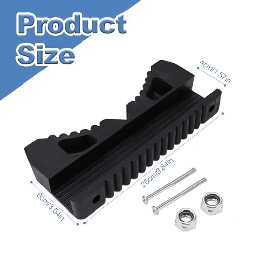Anti-Slip Ladder Stabilizer, Rubber Steep Ladder Accessory Ladder Stabilizer Rubber Fall Prevention, Scratch Protection, Extension Ladder Attachment Against Wall, Telegraph Pole